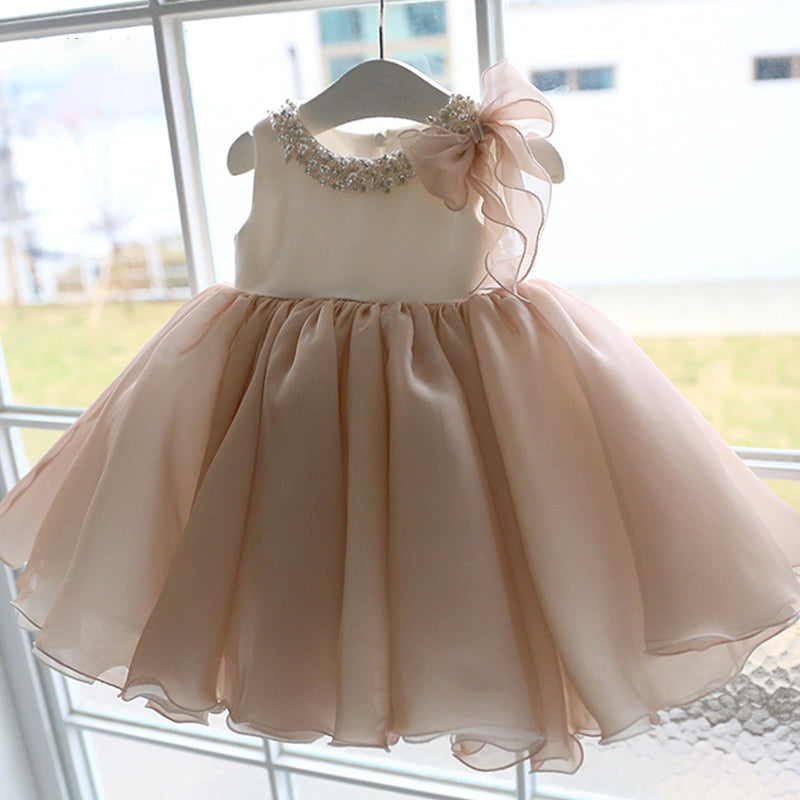 baby girl champagne dress Champagne Tulle Lace Baby Dress Champagne Flower Girl Dress shopluu