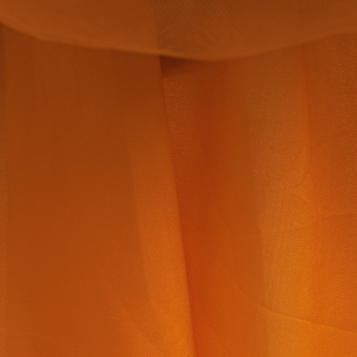 Orange Sequin Princess Dress for Girls – Tea Length Bubble Sleeve Party Gown