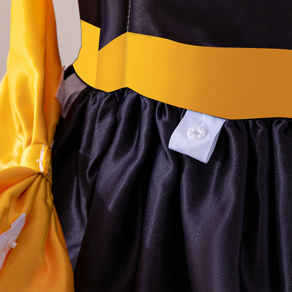 Yellow Bee A-Line Costume Dress for Kids | Party & Cosplay Outfit