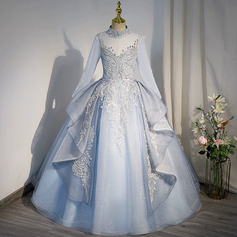 silver flower girl dress with sleeves Ball Gown Grey Flower Girl Dresses Dresss Silver Grey Flower Girl Dresses Silver Gray Flower Girl