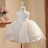 A-Line Knee Length Lace Flower Girl Dress for Special Occasions