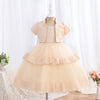 Elegant A-Line Flower Girl Dress - Satin & Tulle Floor Length
