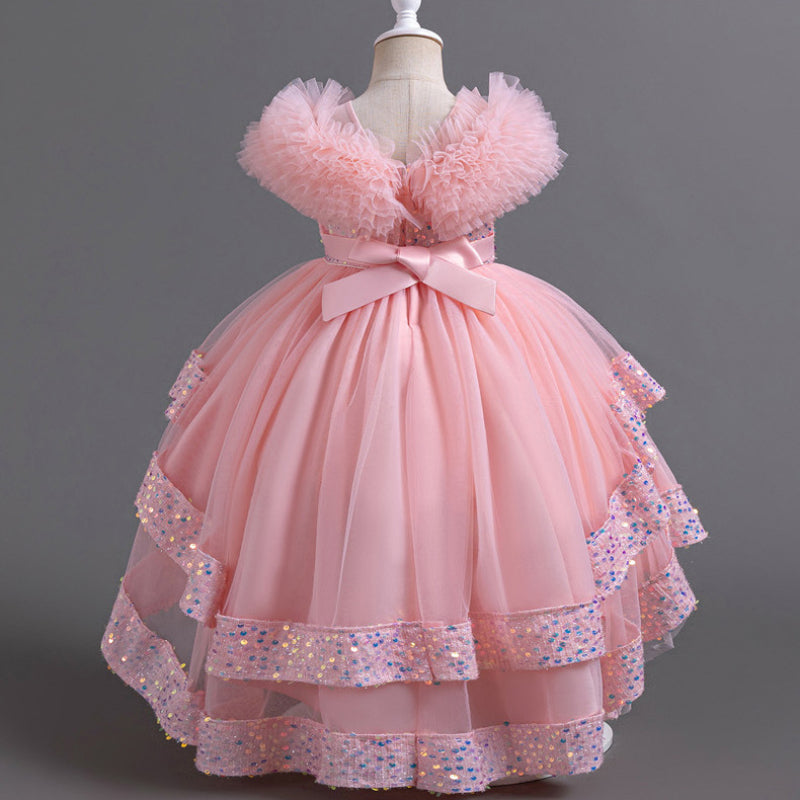 a line princess chiffon dress A-Line/Princess Chiffon Applique V-neck Long Sleeves Floor-Length Moth JiMiss Dresses