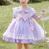Princess Knee-Length Flower Girl Dress with Lace and Tulle
