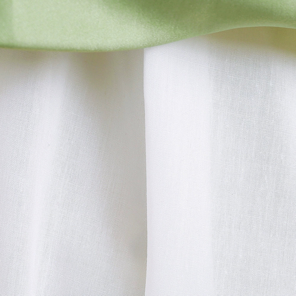 Princess Green Tulle Back Zip Baptism Pleated Floor Length Sleeveless Round Flower Girl Dress