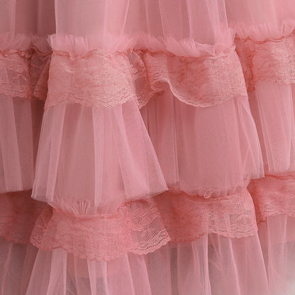 Princess Pink Satin Back Zip Baptism Bow(s) Floor Length Sleeveless Round Flower Girl Dress