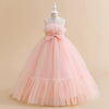 Princess Round Floor Length Tulle Flower Girl Dress in Pink